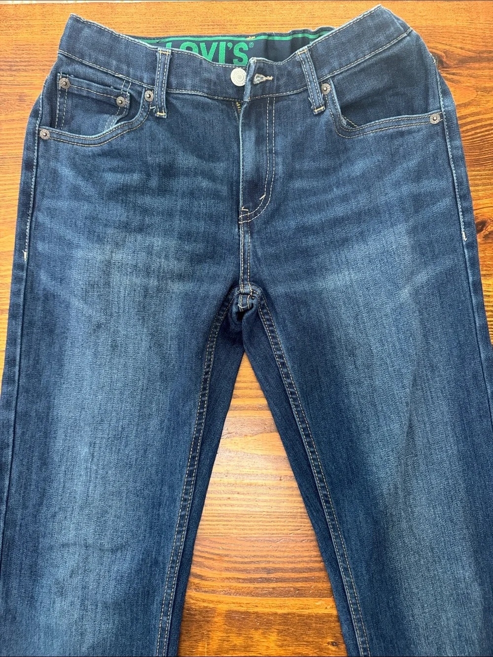 Boys 511 16 regular. 28x30 Levi's Indigo Relaxed Fit Jeans